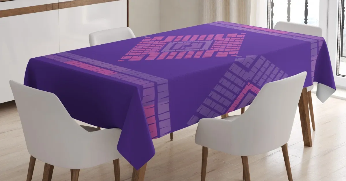 tones creative squares 3d printed tablecloth table decor 5548