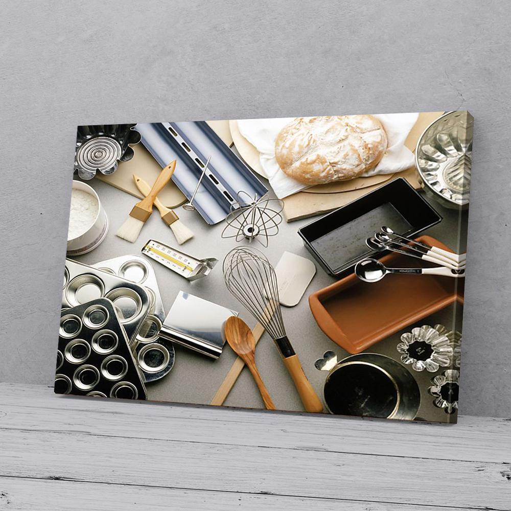 tools of baking canvas prints wall art decor 1485