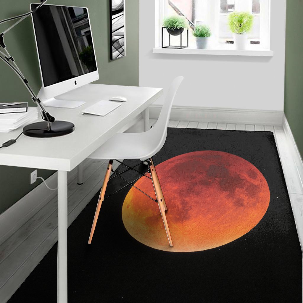 total lunar eclipse print area rug floor decor 4264
