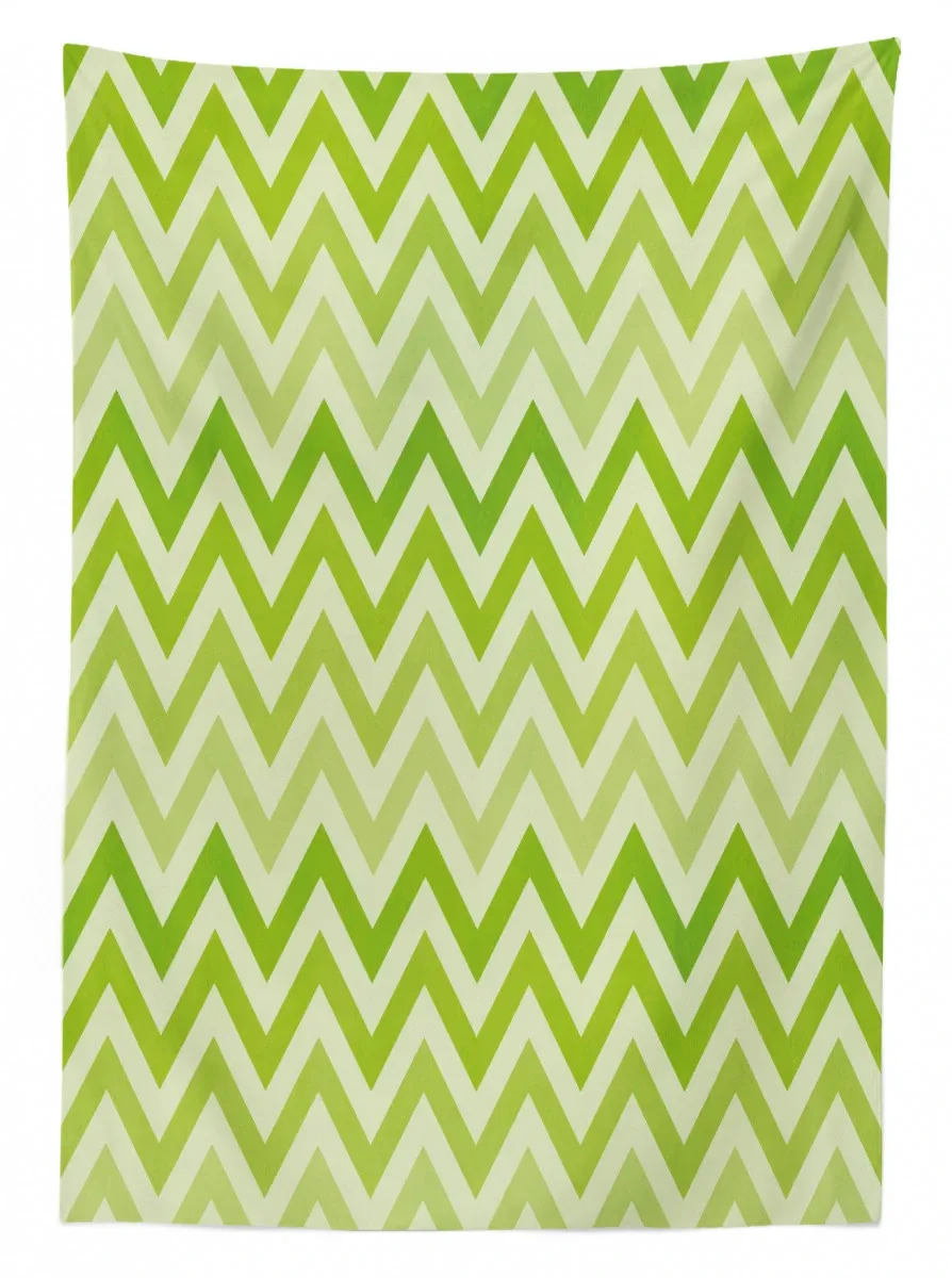 traditional chevron 3d printed tablecloth table decor 3878