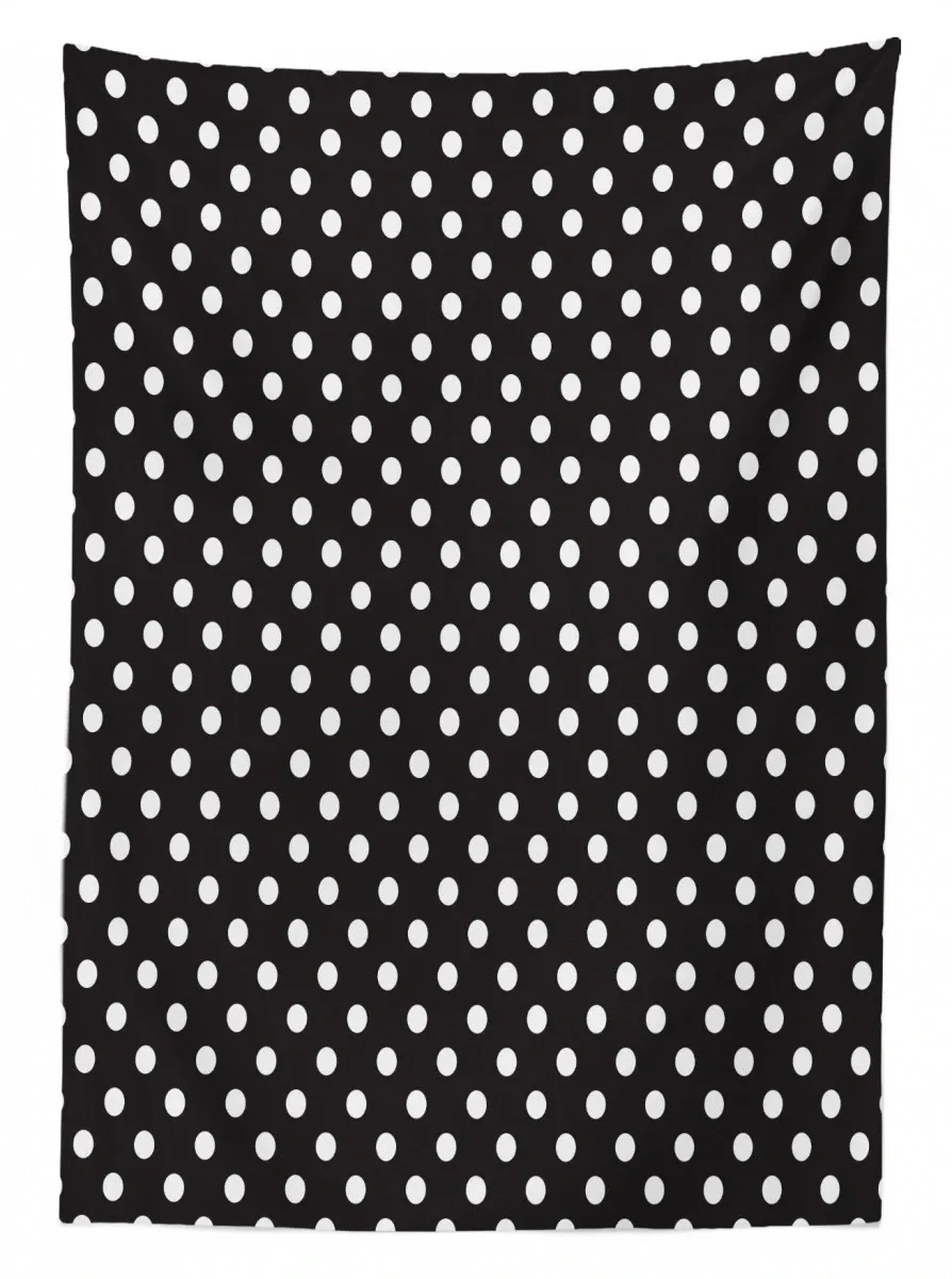 traditional dots 3d printed tablecloth table decor 7567
