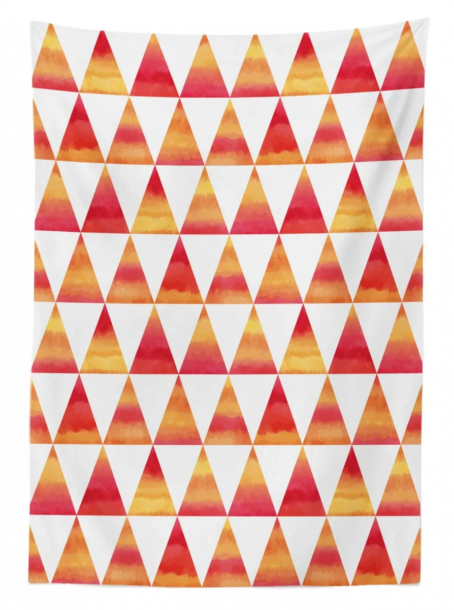 triangle geometric art 3d printed tablecloth table decor 2579