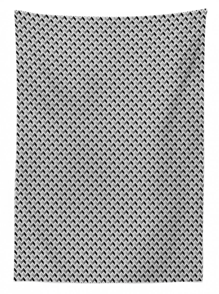 triangles dimensional 3d printed tablecloth table decor 6644