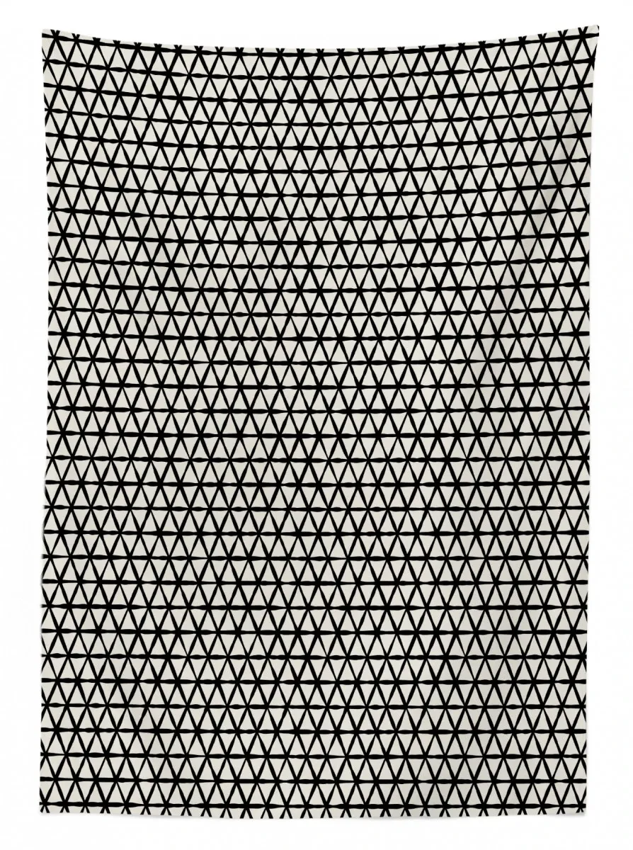 tribal inspired rhombus 3d printed tablecloth table decor 7465