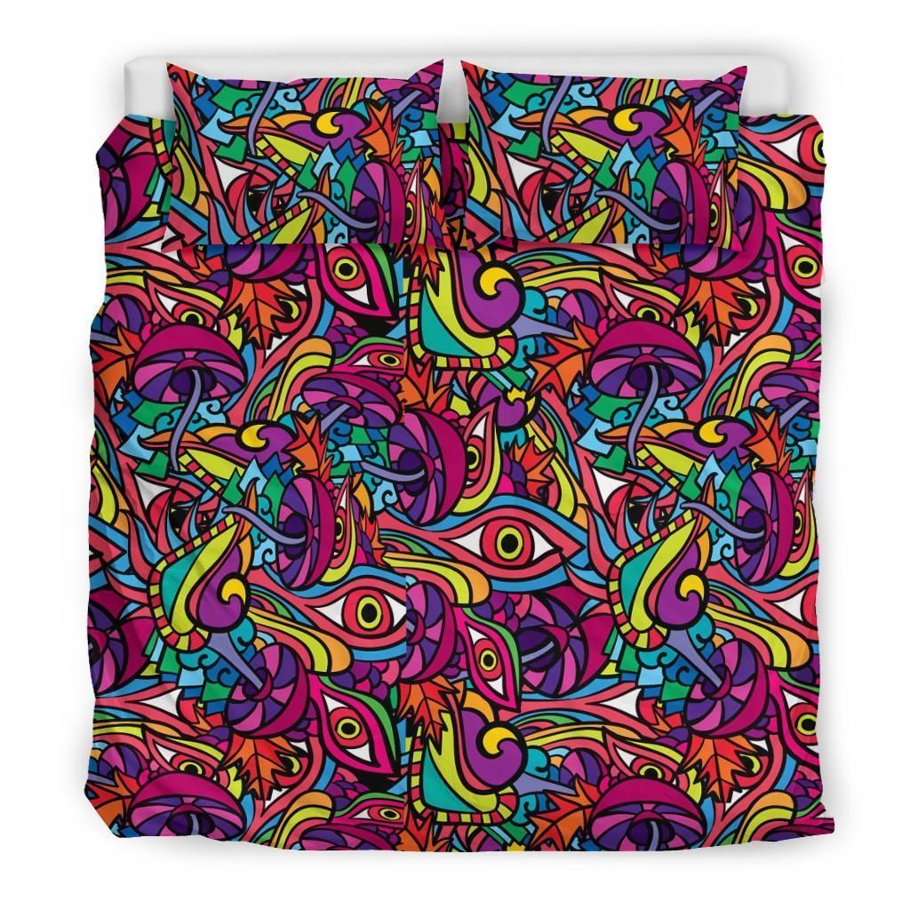trippy cool design comfortable bedding set bedroom decor 6098
