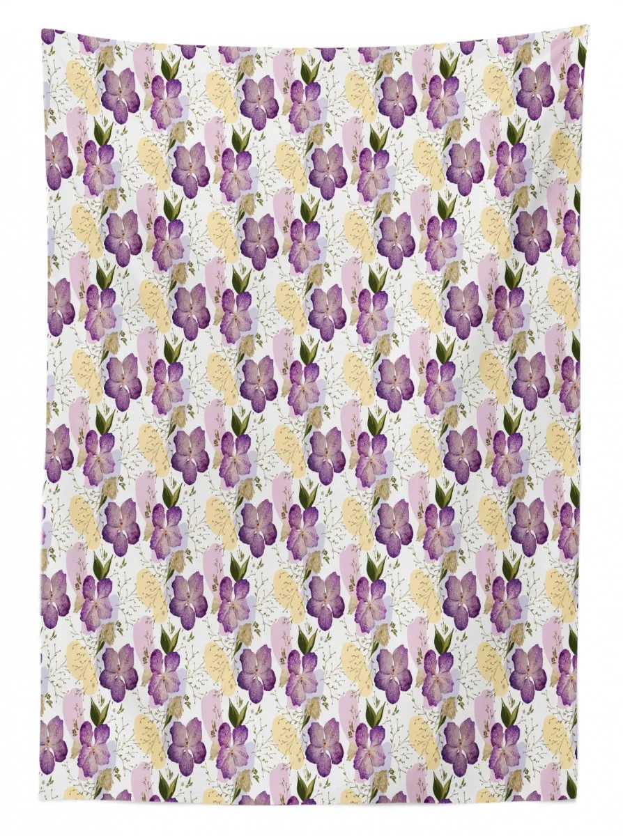 tropical blossom feminine 3d printed tablecloth table decor 2240