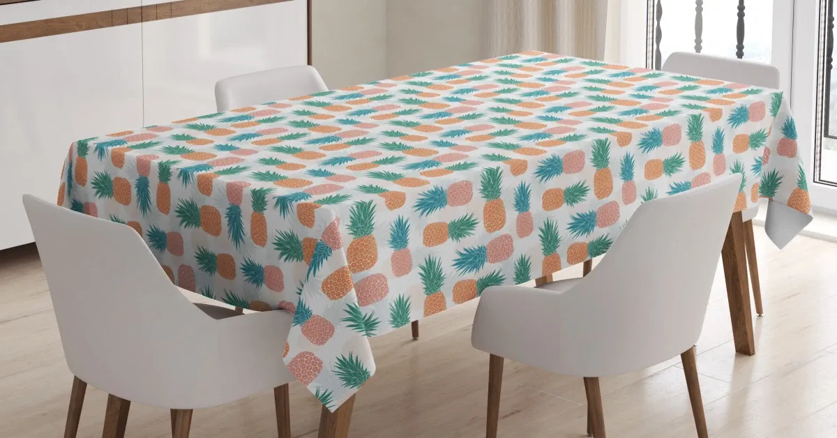 tropical fruit pattern 3d printed tablecloth table decor 7761