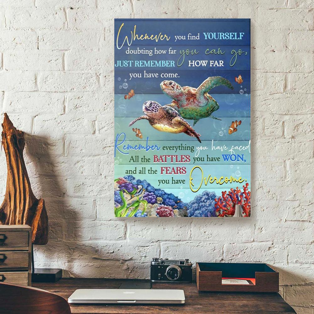 Turtle Love Canvas Prints - Wall Art Decor turtle love canvas prints wall art decor 1849