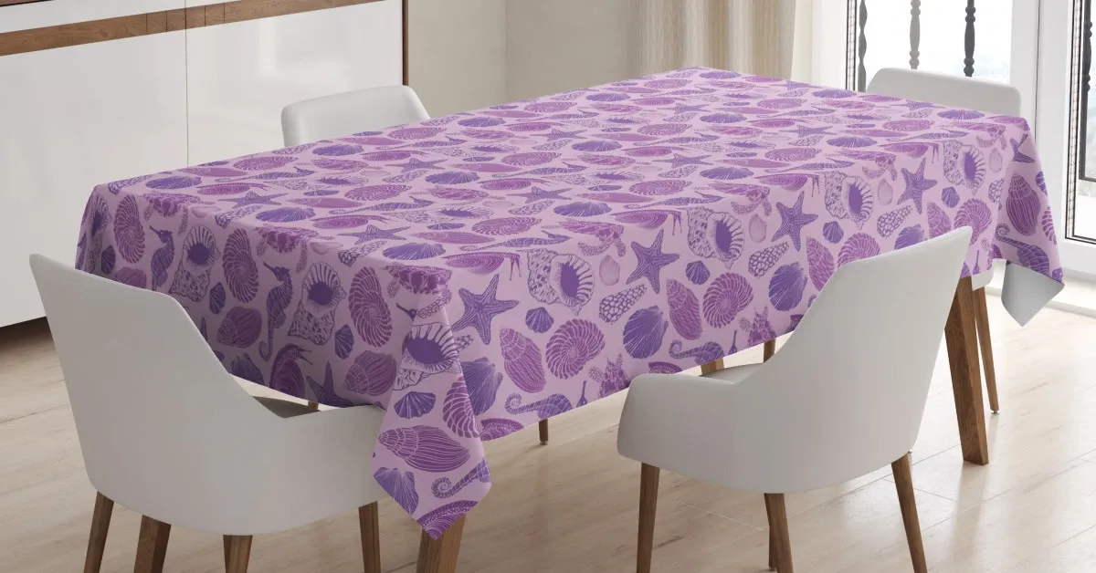 turtle shell sea animals 3d printed tablecloth table decor 4315