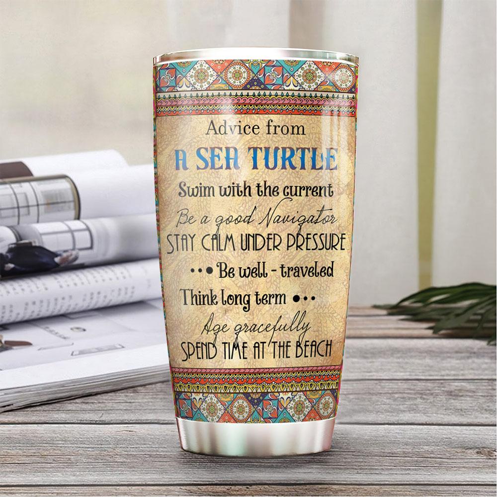 turtles personalized stainless steel tumbler 5545