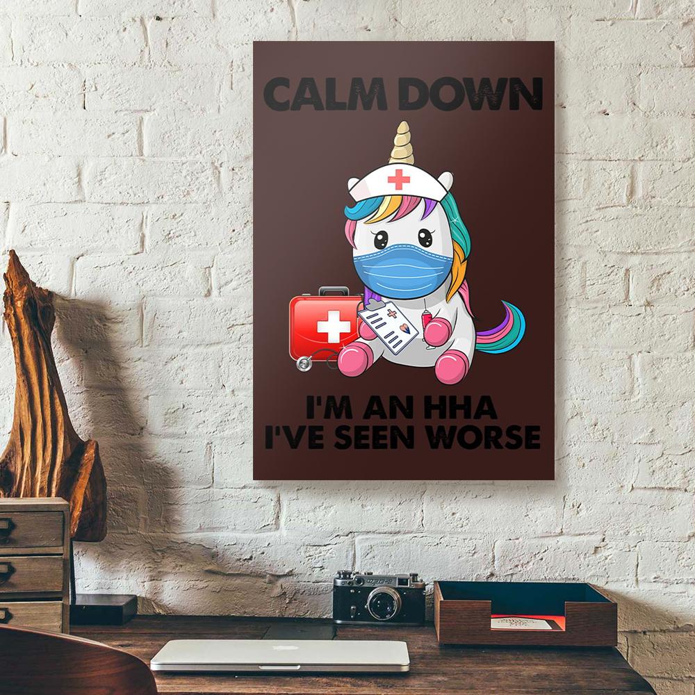 unicorn hha canvas prints wall art decor 5386