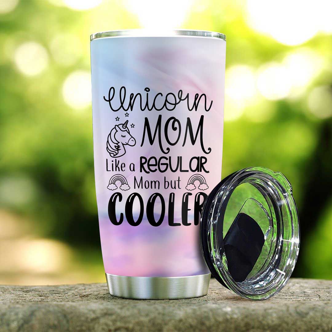 Unicorn Mom Personalized Stainless Steel Tumbler unicorn mom personalized stainless steel tumbler 5892