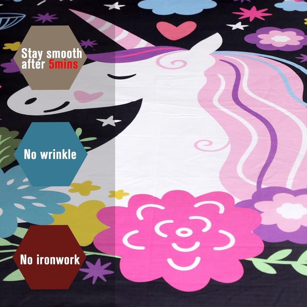 unicorns are real duvet cover bedding set 2719
