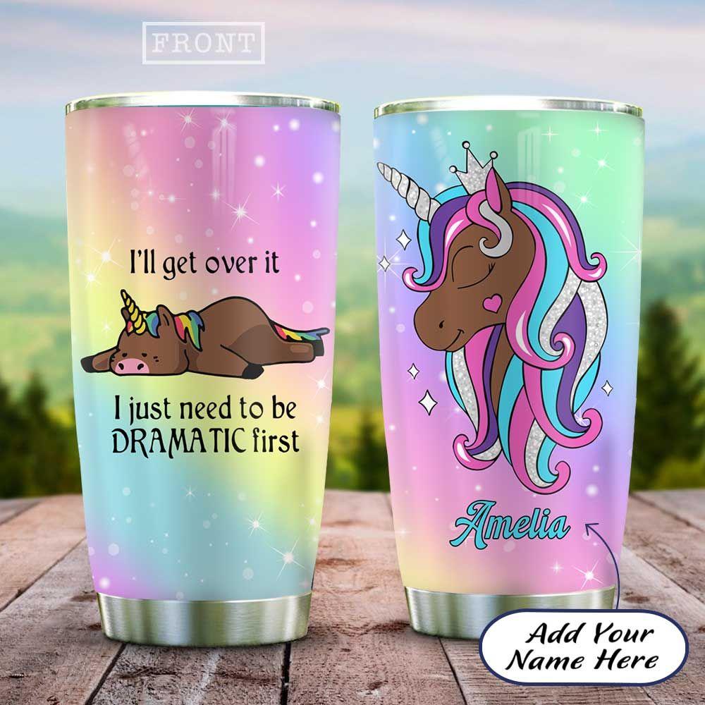 Unique Afro Unicorn Personalized Stainless Steel Tumbler unique afro unicorn personalized stainless steel tumbler 6029