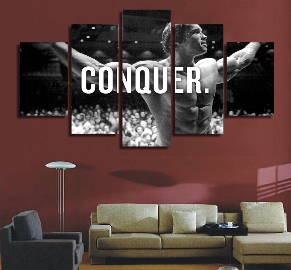 unnamed character abstract 5 panel canvas art wall decor 5042