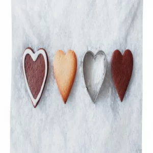 varieties of heart forms set 3d printed tablecloth table decor 3089