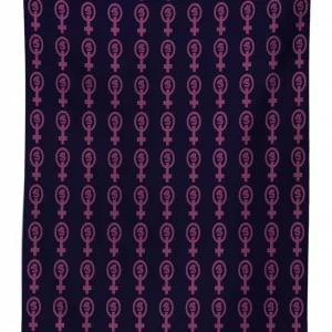 venus mirror and fist 3d printed tablecloth table decor 3553