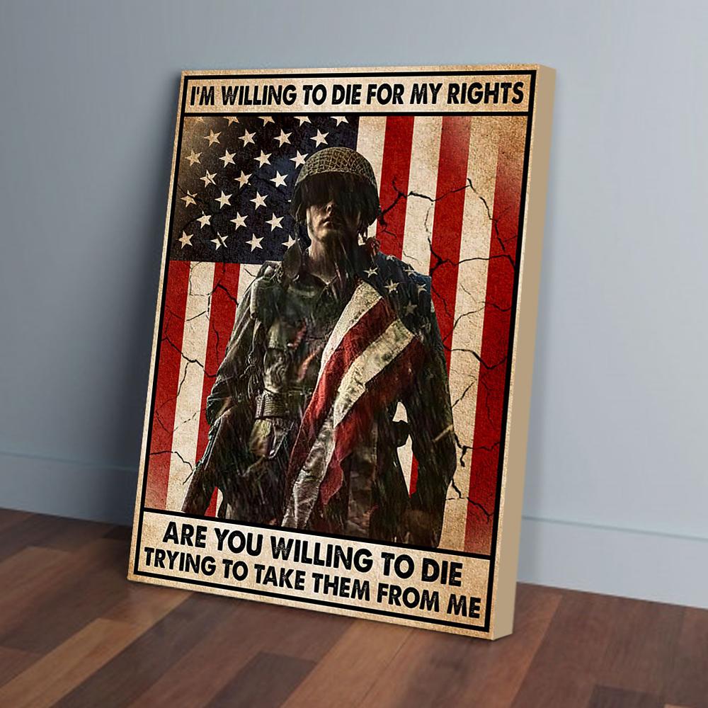 veteran canvas prints wall art decor 5434