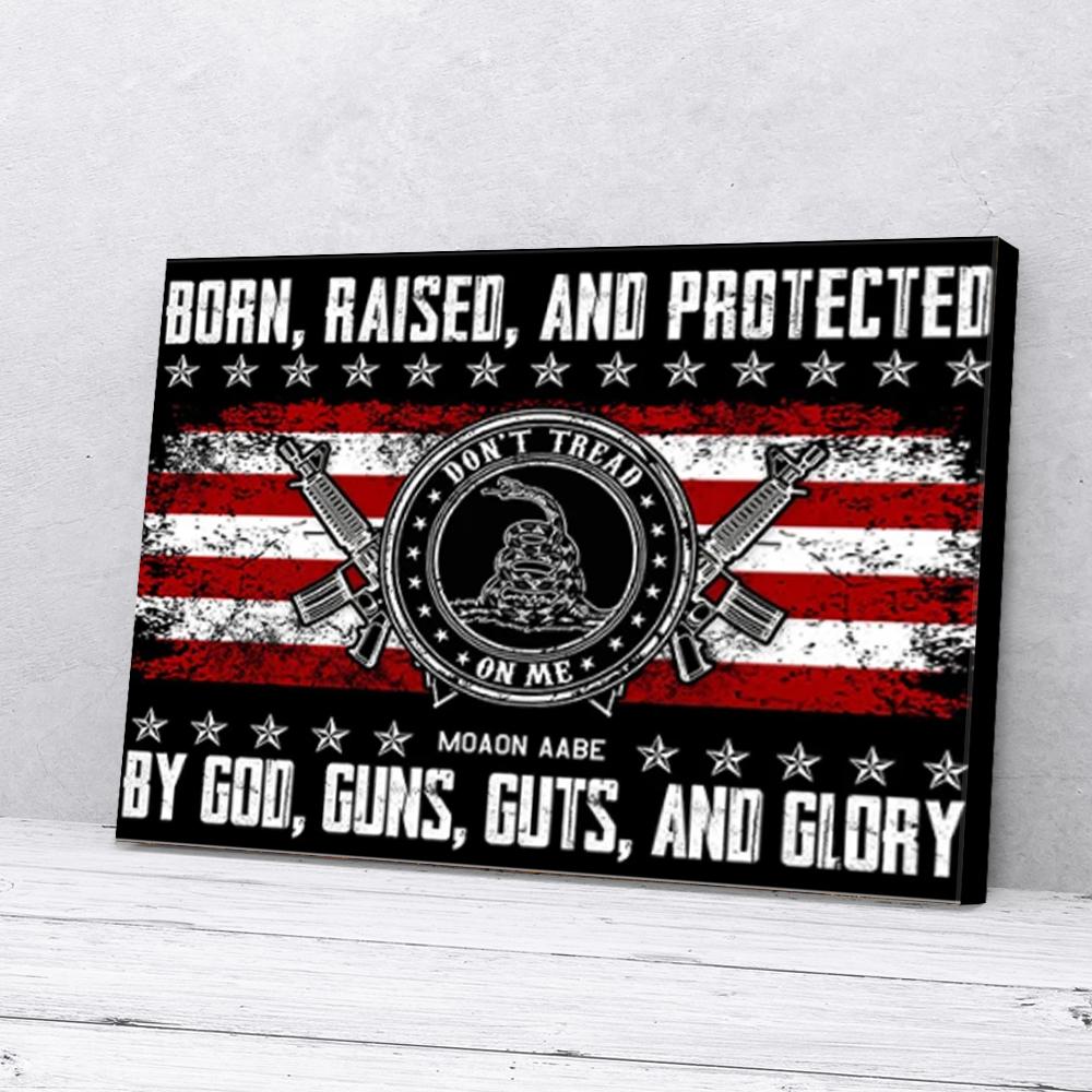 veteran dont treat on me guts and glory canvas prints wall art decor 1227