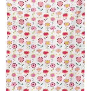 vibrant and doodle style 3d printed tablecloth table decor 7559