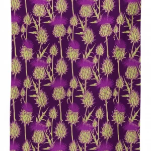 vibrant color scottish 3d printed tablecloth table decor 3436