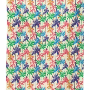 vibrant tropic palm trees 3d printed tablecloth table decor 1076