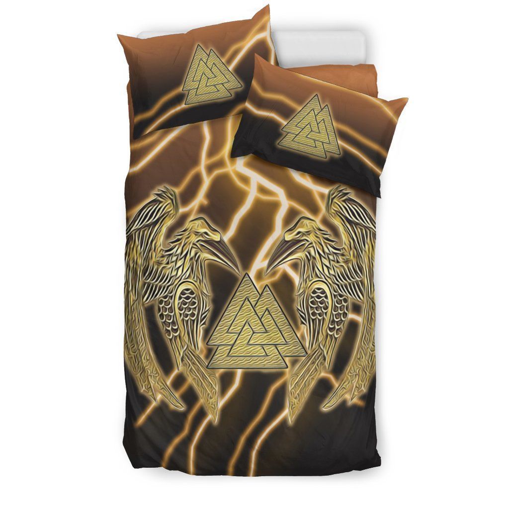 Viking Ravens Of Odin Bedding Set Bedroom Decor viking ravens of odin bedding set bedroom decor 1195