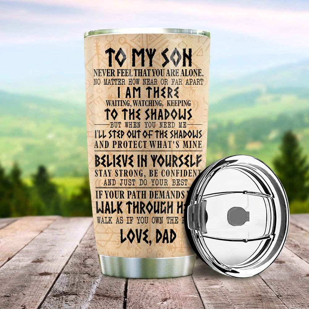viking to my daughter personalized stainless steel tumbler 1978