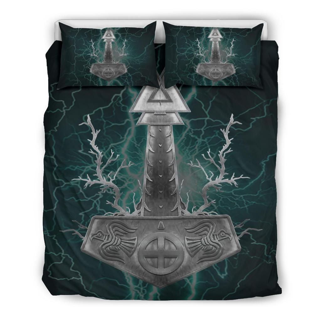 vinking sword thunder bedding set bedroom decor 1356