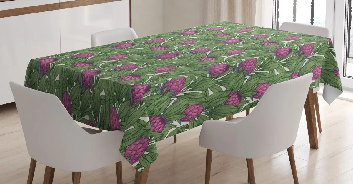 Vintage Botanical Theme 3D Printed Tablecloth Table Decor vintage botanical theme 3d printed tablecloth table decor 3018