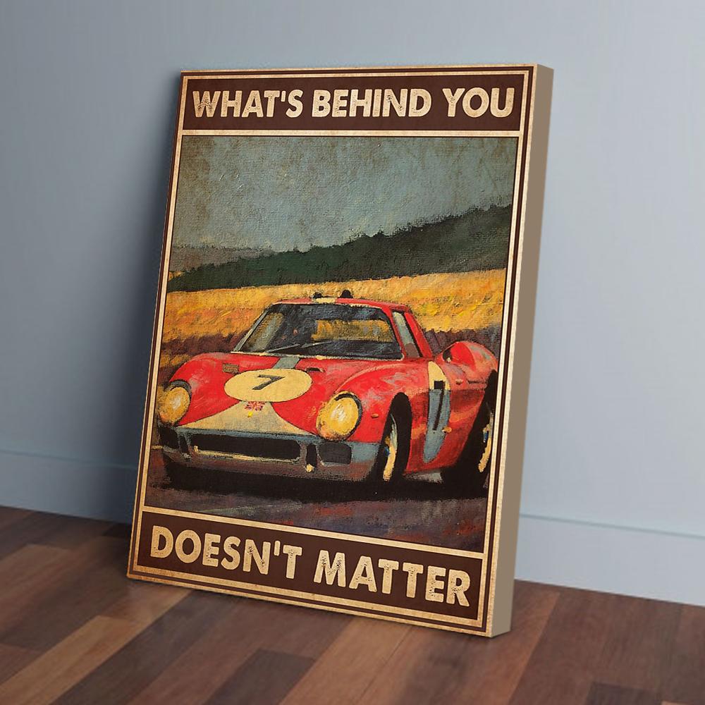 vintage car art racing canvas prints wall art decor 6349