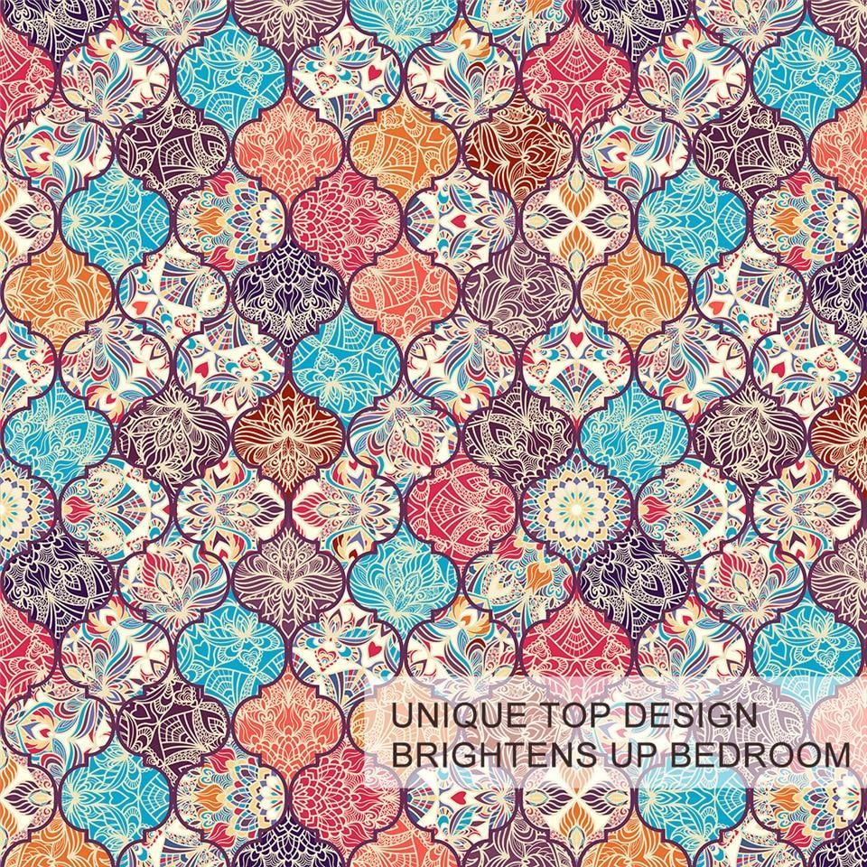 vintage colorful patchwork duvet cover bedding set 8213