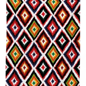 vintage folk border 3d printed tablecloth table decor 1070