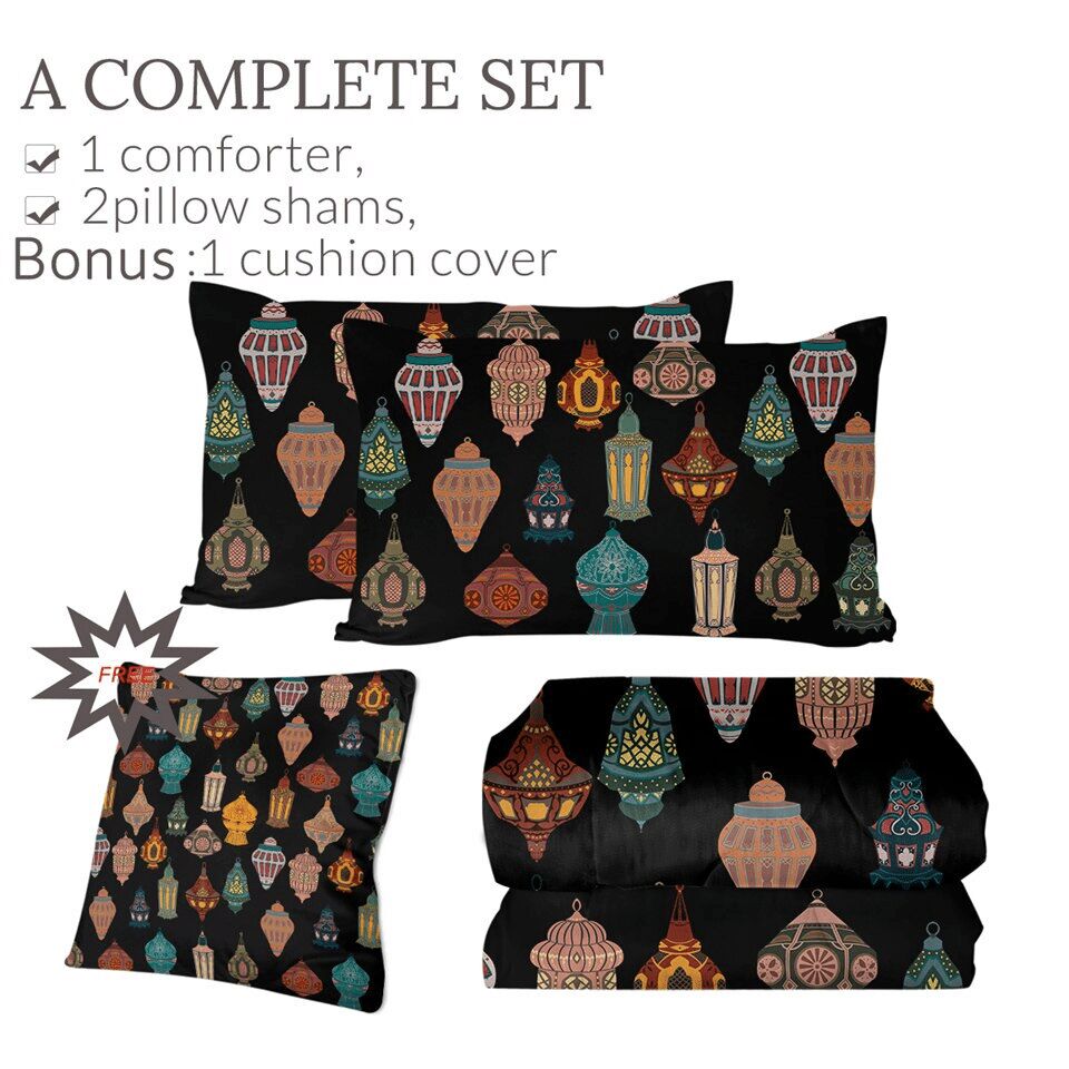 Vintage Lantern Collection Duvet Cover Bedding Set vintage lantern collection duvet cover bedding set 1397