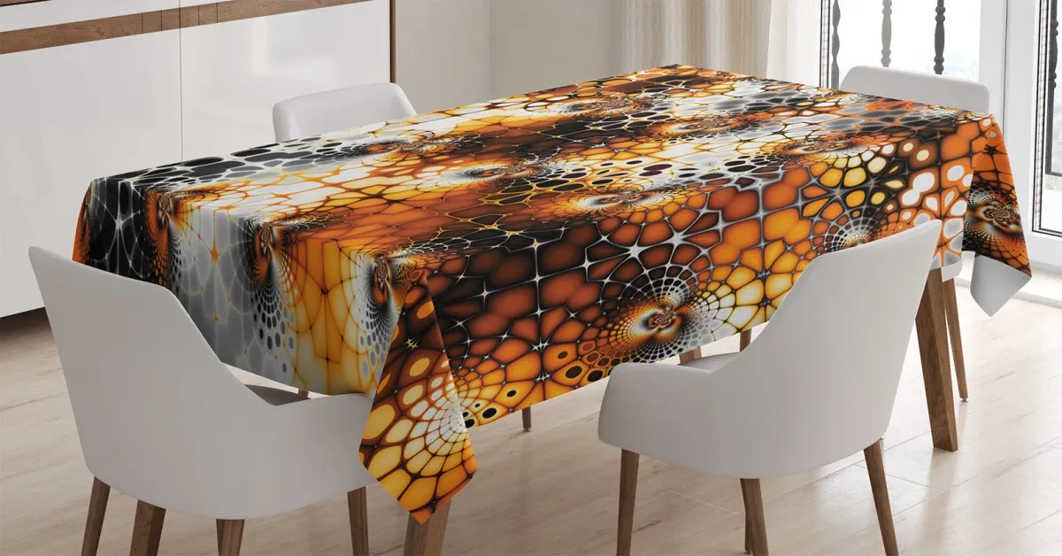 vintage mosaic 3d printed tablecloth table decor 8739