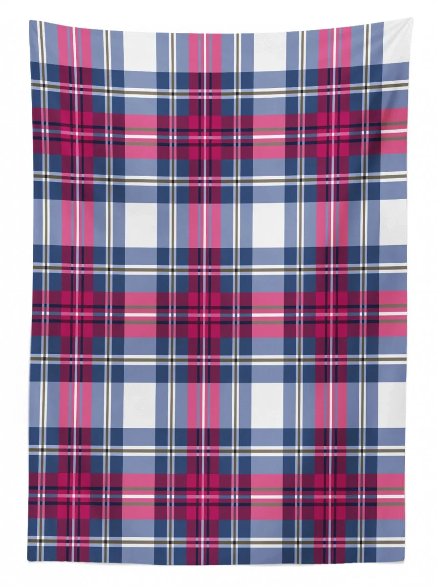 vintage scottish effects 3d printed tablecloth table decor 7656
