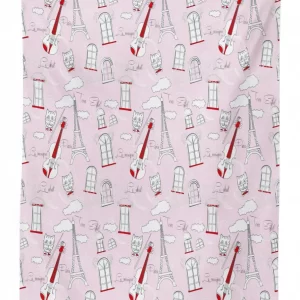 violin eiffel cat bow tie 3d printed tablecloth table decor 2909