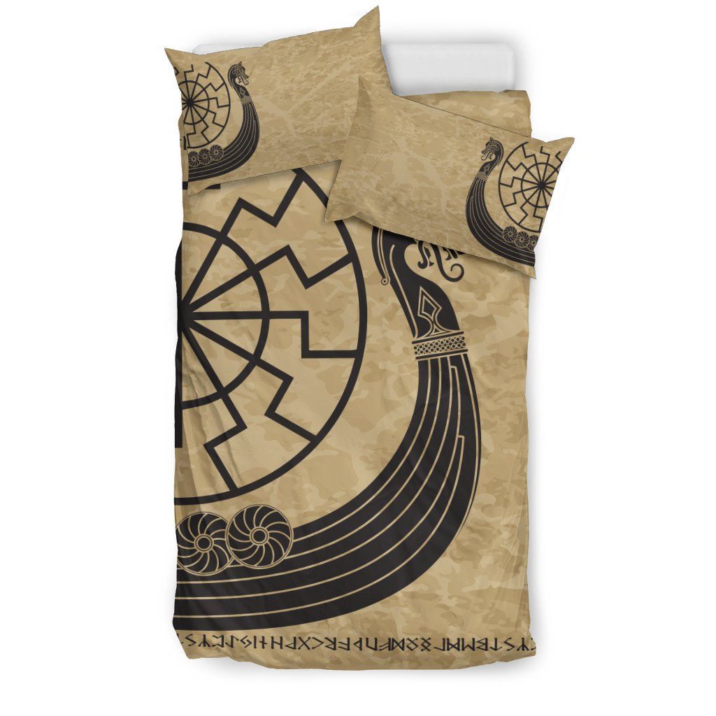 Warship Of The Vikings Bedding Set Bedroom Decor warship of the vikings bedding set bedroom decor 1502