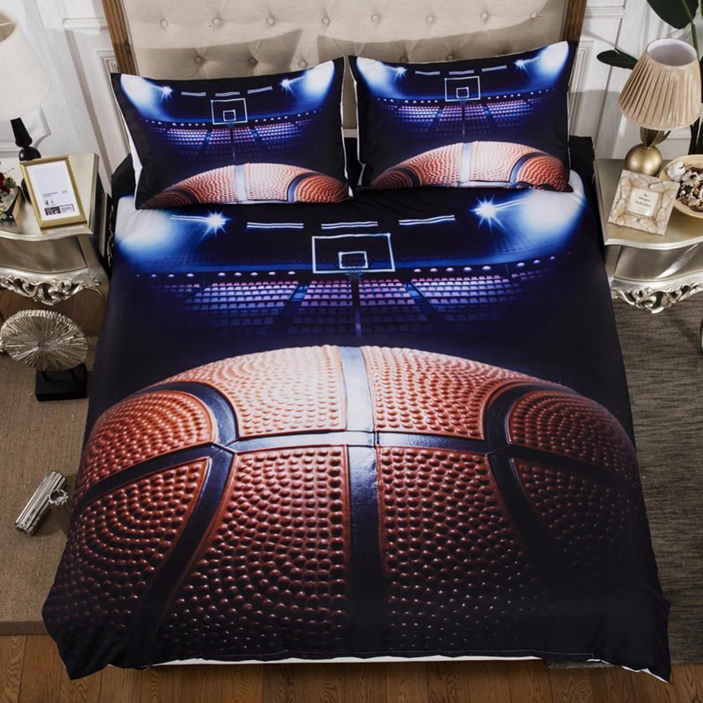 water firing football printed bedding set bedroom decor 5923