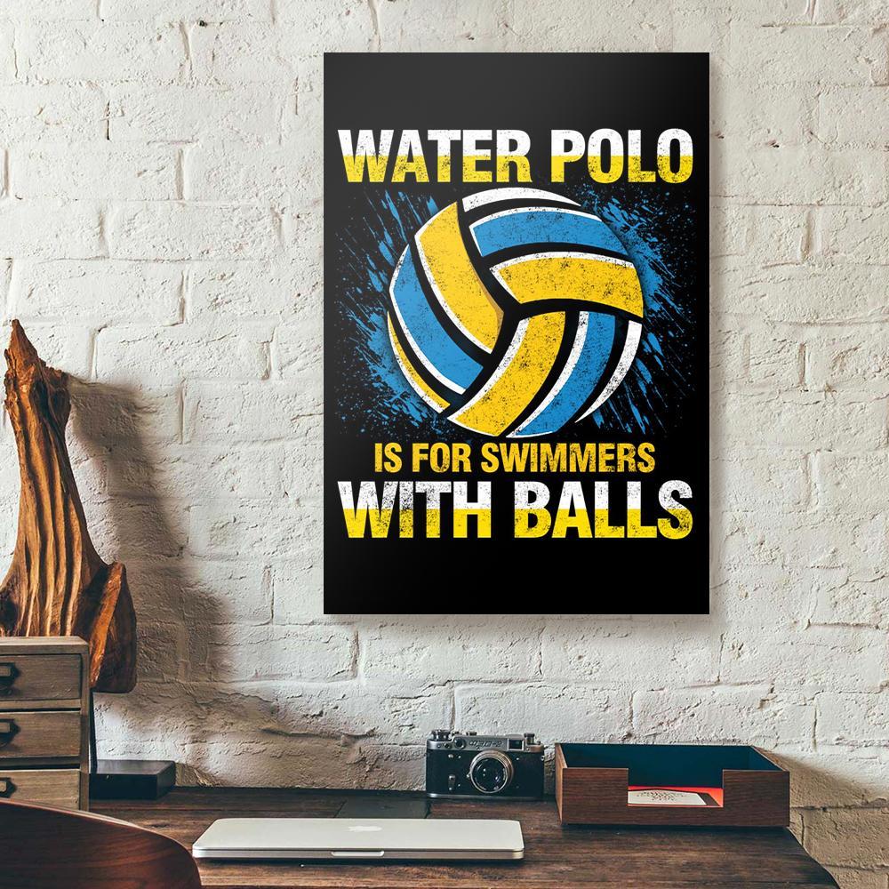 water polo canvas prints wall art decor 3422