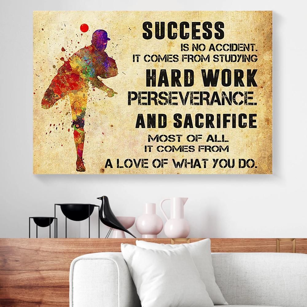 Watercolor Baseball Player Baseball Canvas Prints - Wall Art Decor watercolor baseball player baseball canvas prints wall art decor 4097