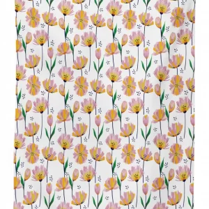 watercolor blooms pastel 3d printed tablecloth table decor 6077