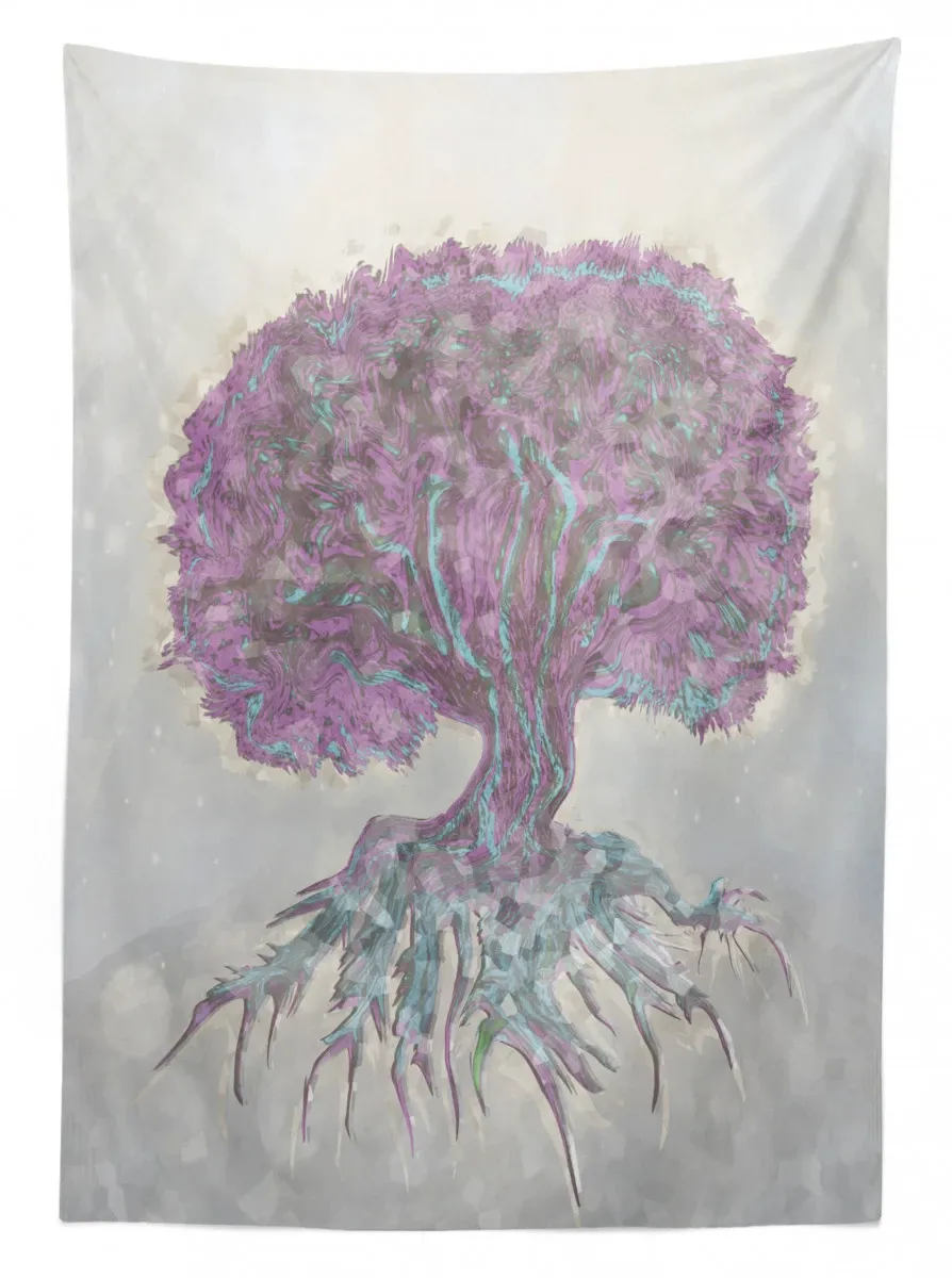 watercolor bohemian 3d printed tablecloth table decor 6537