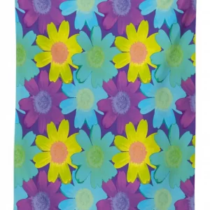 watercolor style 90s pattern 3d printed tablecloth table decor 2481