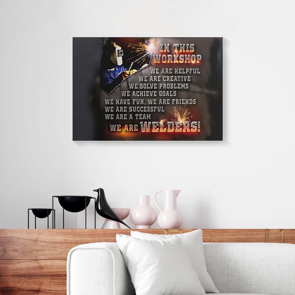 welder canvas prints wall art decor 6740