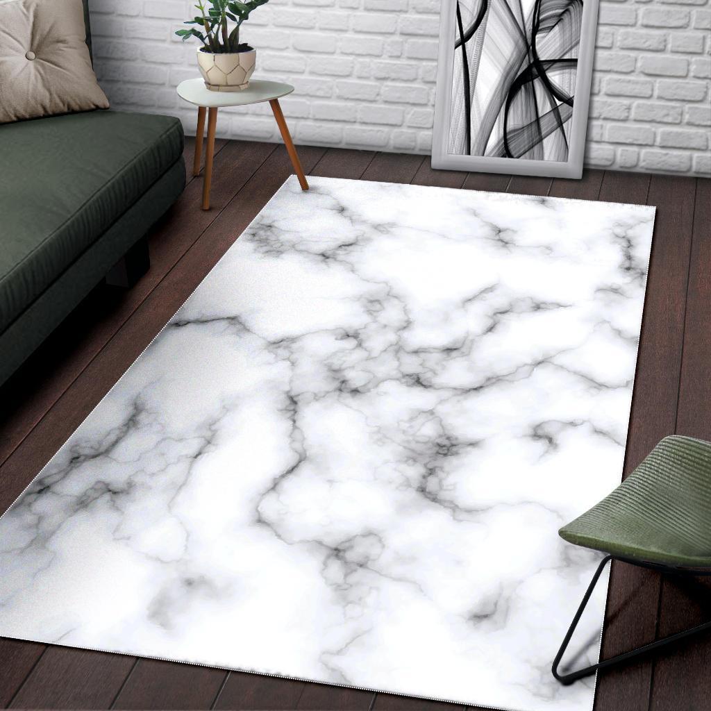 White Grey Smoke Marble Print Area Rug Floor Decor white grey smoke marble print area rug floor decor 8967