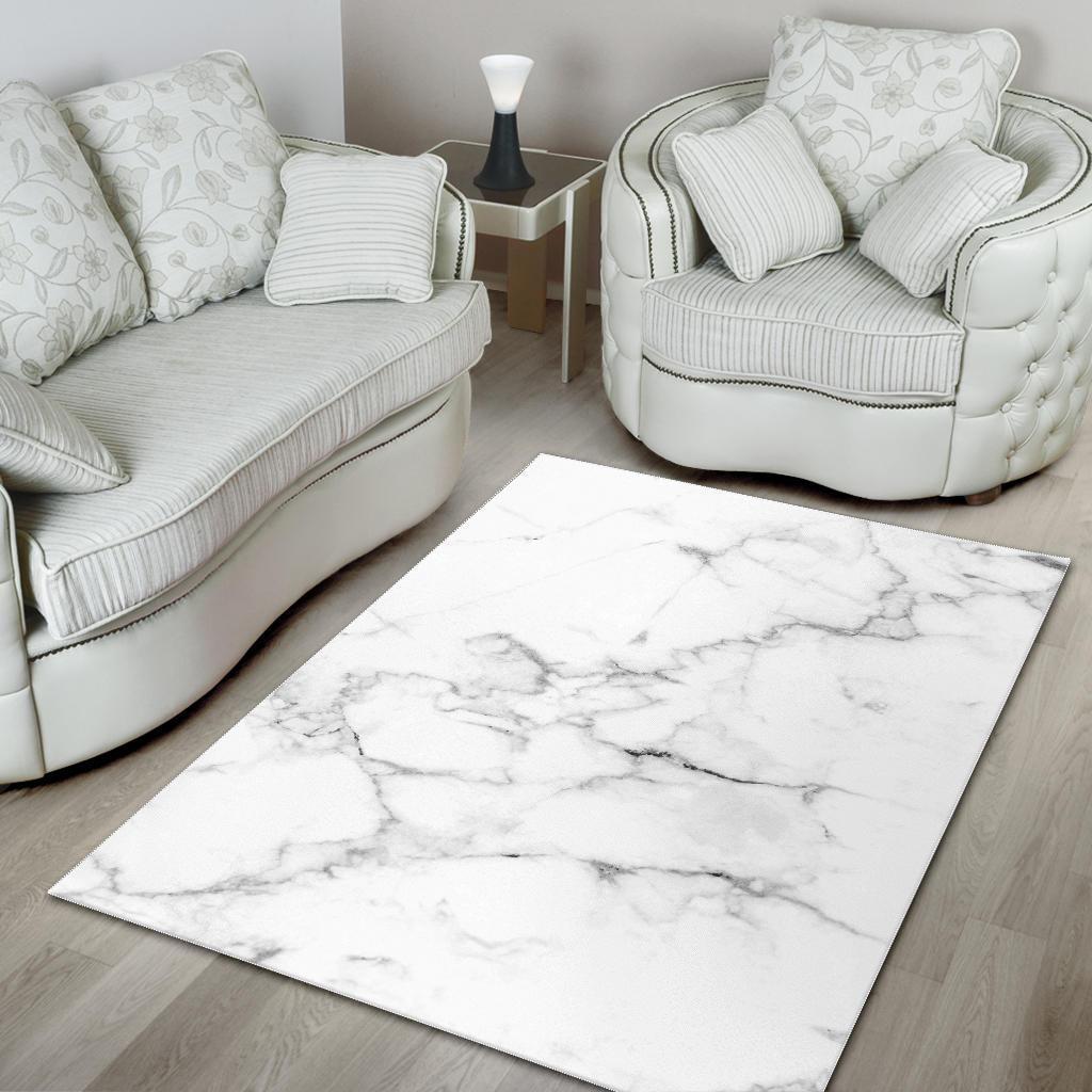 White Grunge Marble Print Area Rug Floor Decor white grunge marble print area rug floor decor 5230