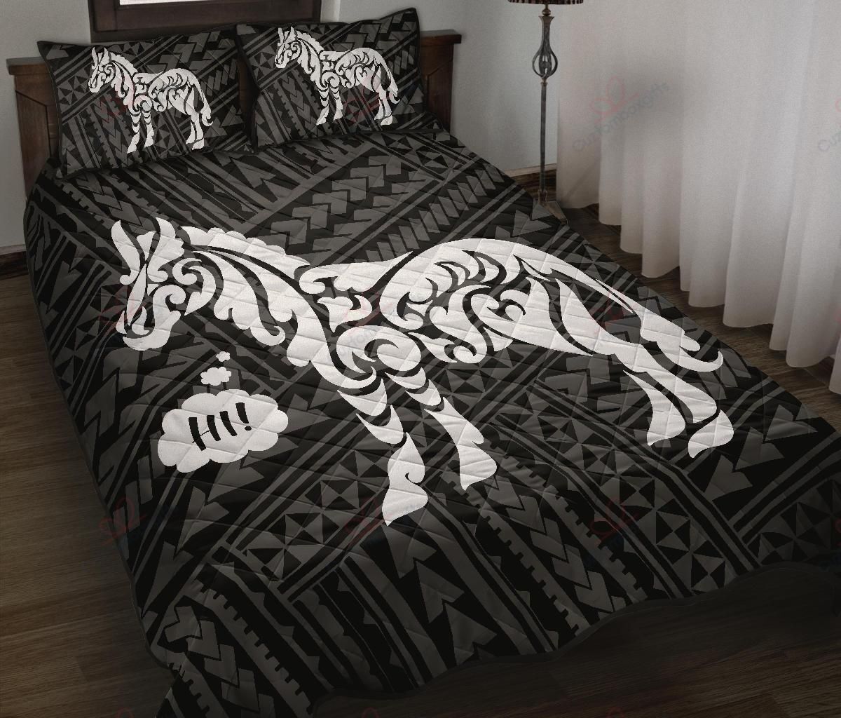 White Horse Hi Printed Bedding Set Bedroom Decor white horse hi printed bedding set bedroom decor 2021
