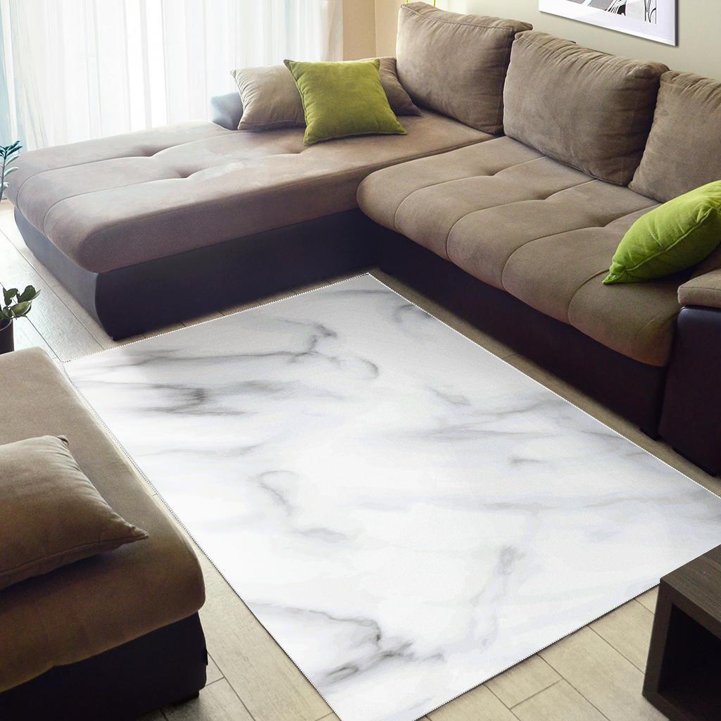 white marble print area rug floor decor 2524