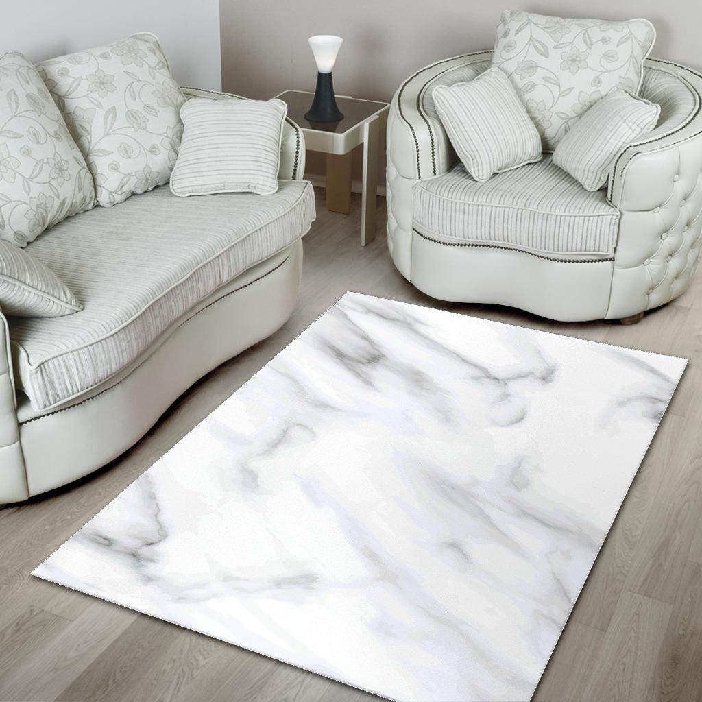 white marble print area rug floor decor 6429